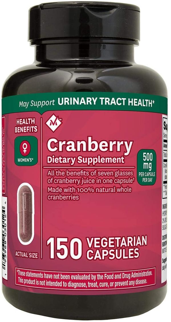 Cranberry Members Mark 500 mg - 150 Capsulas For Discount