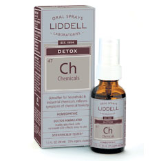 Liddell Detox Chemicals Homeopathic Spray, 1 oz Online