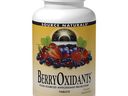 BerryOxidants, Food-Sourced Antioxidant, 60 Tablets, Source Naturals Hot on Sale