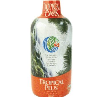 Tropical Plus, Mega Multiple Nutrition Liquid, 32 oz, Tropical Oasis For Discount