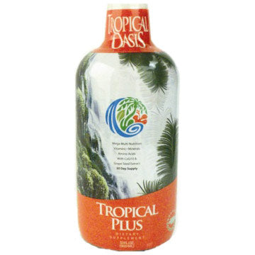 Tropical Plus, Mega Multiple Nutrition Liquid, 32 oz, Tropical Oasis For Discount