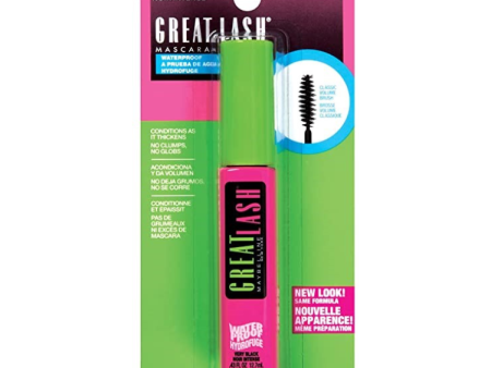 Maybelline Great Lash Mascara -111 Very Black 0.43oz Cheap