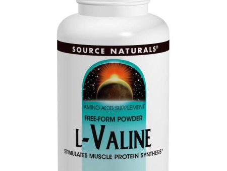 L-Valine Powder, 3.53 oz (100 g), Source Naturals Online Hot Sale