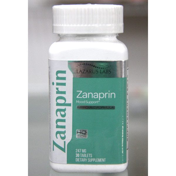 Zanaprin, Mood Support, 30 Tablets, Lazarus Labs Sale