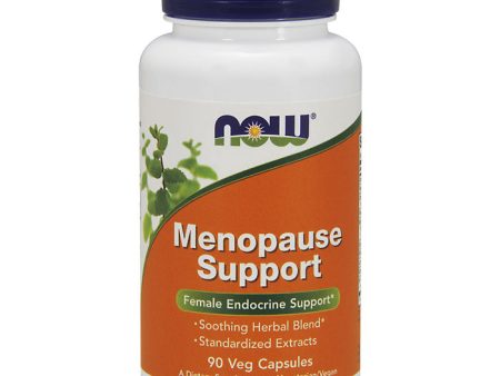 Menopause Support, 90 Vegetarian Capsules, NOW Foods For Discount