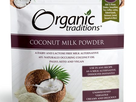 Organic Coconut Milk Powder, 5.3 oz (150 g), Organic Traditions Online