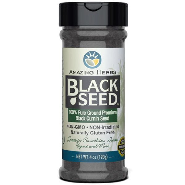 Black Seed Ground Seed, 4 oz, Amazing Herbs Online Hot Sale