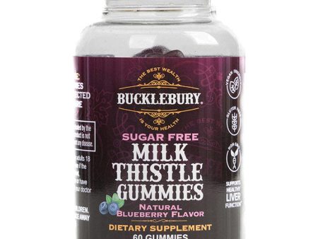 Sugar Free Milk Thistle Gummie, 60 Gummies, Bucklebury Fashion