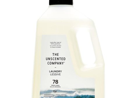 Liquid Laundry Detergent, 65.9 oz, The Unscented Company Cheap