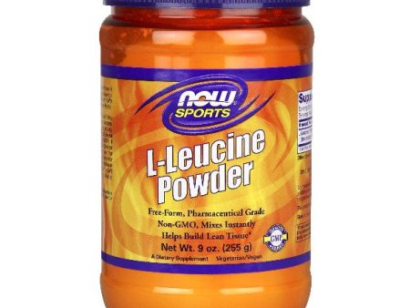 L-Leucine Powder, 9 oz, NOW Foods Online now