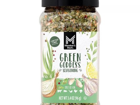 Member s Mark Green Goddess Seasoning, 3.4 oz (96 g) For Sale