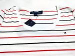 Camiseta  Polo de mujer Tommy Hilfiger, diseño a rayas, manga corta - Cuello redondo Online