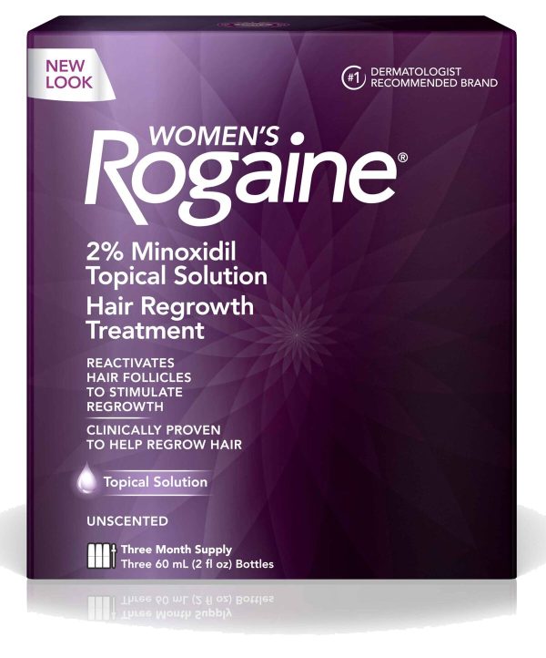 ROGAINE WOMEN 2% MINOXIDIL SOLUTION For Sale