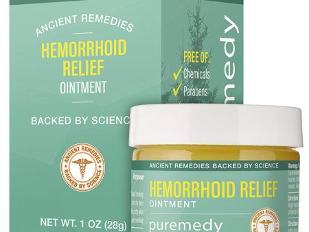 Hemorrhoid Relief Ointment, 1 oz, Puremedy Fashion