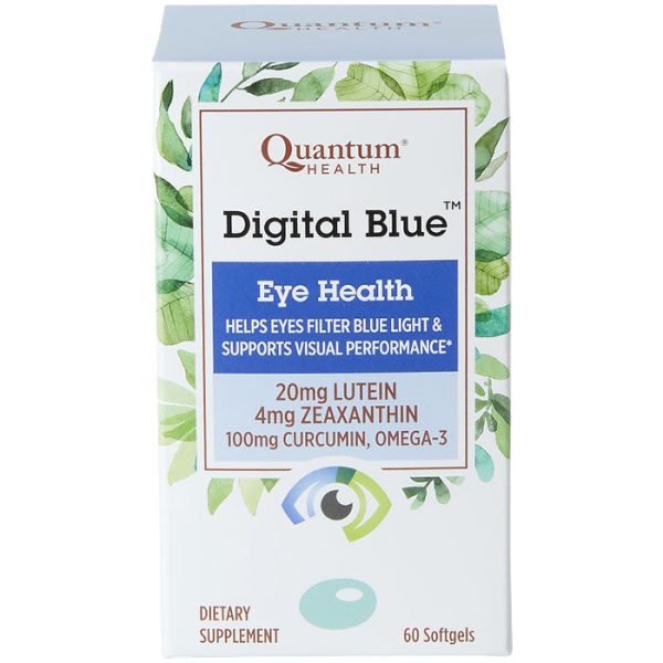 Digital Blue, Eye Health, 60 Softgels, Quantum Health Discount