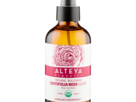 Bulgarian Centifolia Rose Water Glass Spray, 4 oz, Alteya Organics Sale