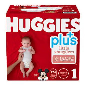 Pañales para bebés Little Snugglers Plus de Huggies Tallas  1 - 2 - 64 Pañales - sin caja Cheap