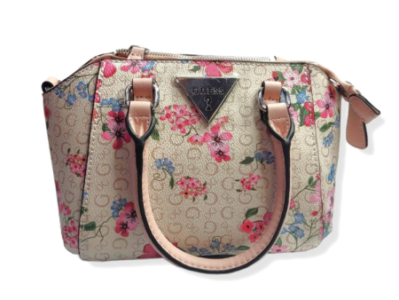 Bolsa Crossbody Rosa Flores Original Guess on Sale