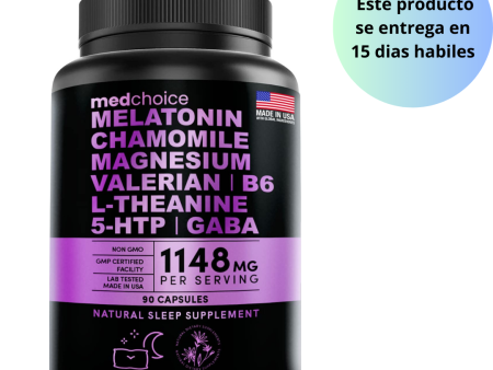 MedChoice - Melatonina 10 en 1, 90 capsulas Online Sale