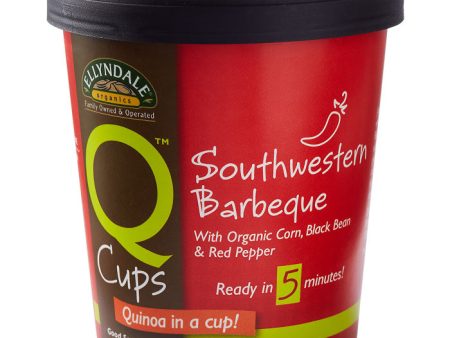 Ellyndale Q Cups Quinoa Southwestern Barbeque, 2 oz x 6 Cups, NOW Foods Online Sale