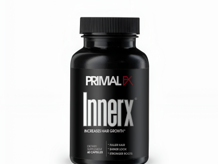 Innerx aumenta el crecimiento del Cabello , 60 Capsulas - PrimalFX on Sale