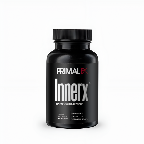 Innerx aumenta el crecimiento del Cabello , 60 Capsulas - PrimalFX on Sale