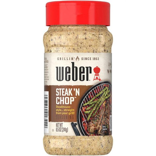 Weber Steak n Chop Seasoning, 8.5 oz Hot on Sale