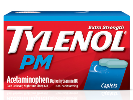 Tylenol PM Extra Fuerte - Alivia el dolor + Ayuda al descanso nocturno, Tabletas. Online Hot Sale