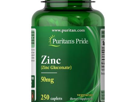 ZINC 50 MG PURITANS PRIDE 250 TABLETAS Online Sale