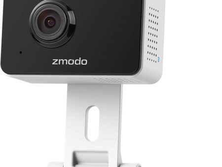 Zmodo Mini Pro, cámara de seguridad inalámbrica enchufable 1080P, cámara doméstica inteligente para interiores con detección de movimiento AI, , visión nocturna, audio bidireccional, Alexa y asistente de Google disponibles Online Sale