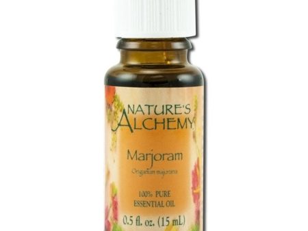 Pure Essential Oil Marjoram (Sweet), 0.5 oz, Nature s Alchemy For Discount