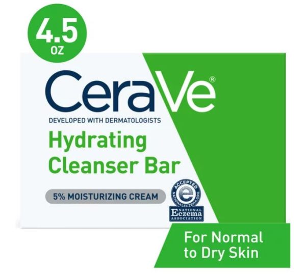 CeraVe Barra de limpieza hidratante para rostro y cuerpo Online Sale