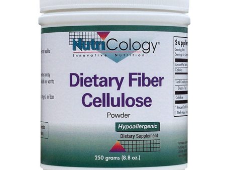 Dietary Fiber Cellulose Powder 250 gm from NutriCology Supply