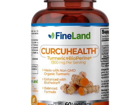 Curcuhealth turmeric + bioperine Fineland , 60 capsulas Supply