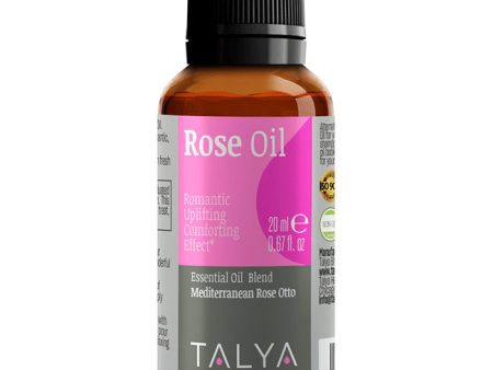 Rose Oil, Essential Oil Blend, 0.67 oz, Talya Herbal Online Hot Sale