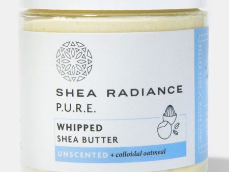 Whipped Shea Butter - Unscented, 5 oz, Shea Radiance Supply