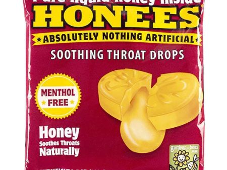 Honees Soothing Throat Drops, Menthol Free, 20 Count Hot on Sale