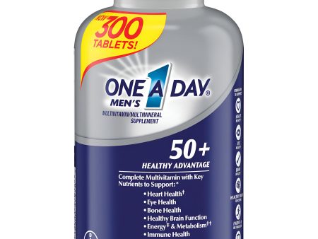 One a Day Men -Multivitaminico  Para Hombres  Mayores de 50 Años -300 tabletas Hot on Sale