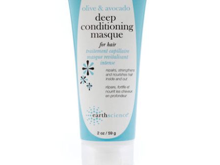 Deep Conditioning Hair Masque, Olive & Avocado, 2 oz, Earth Science Online Hot Sale