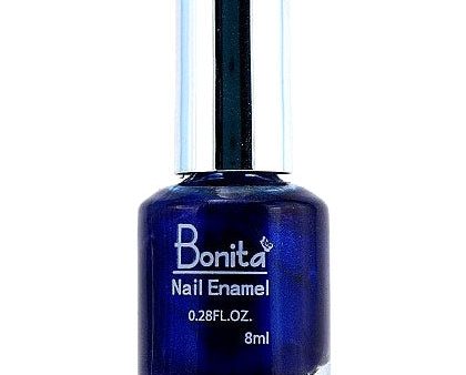 Bonita Petite Nail Enamel - Dark Tiffany, Mini Nail Polish, 0.28 oz (8 ml), Bonita Cosmetics Online now