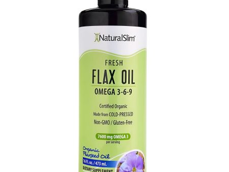 Flax Oil | Aceite de Lino (Omega 3-6-9) 473ml - NaturalSlim Cheap