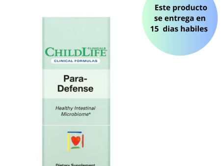 ChildLife Clinicals, Para-Defense, Microbioma intestinal saludable, 2 fl oz (59 ml) Hot on Sale