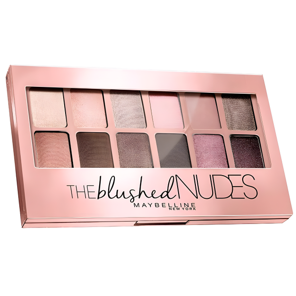 Set de Sombras The Blushed Nudes Maybelline Supply