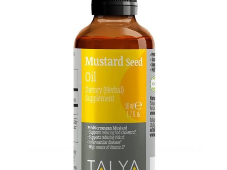 Mustard Seed Oil, 1.7 oz, Talya Herbal Online