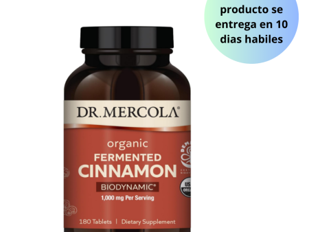 Dr. Mercola Canela fermentada orgánica biodinámica,180 capsulas Discount