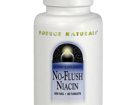 No-Flush Niacin Inositol Nicotinate 500mg 30 tabs from Source Naturals Fashion