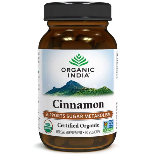 Cinnamon, Herbal Supplement, 90 Vegetarian Capsules, Organic India Online Sale