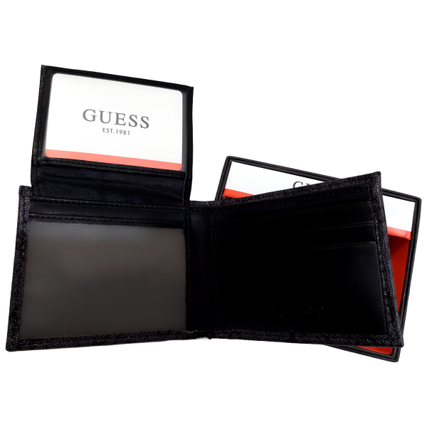 Billetera para hombre GUESS black Discount