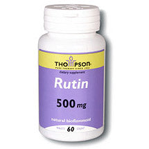 Rutin 500mg 60 tabs, Thompson Nutritional Products Online Hot Sale