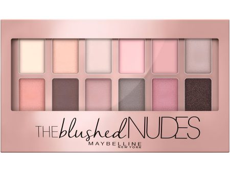 Set de Sombras The Blushed Nudes Maybelline Supply